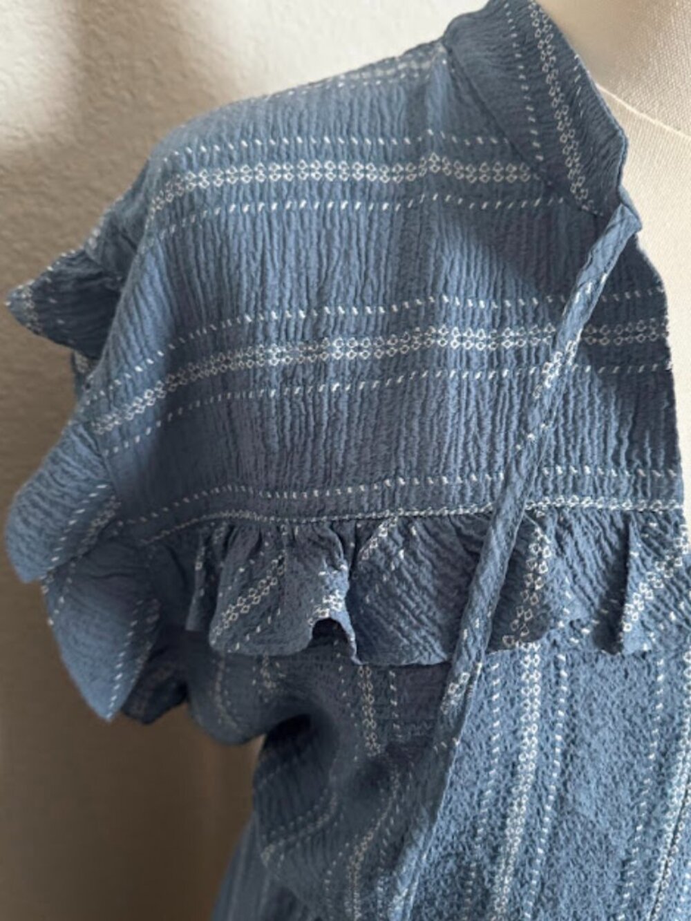 Calvin Klein Flutter Sleeve Dress, Size 14 *NWOT - Picture 3 of 5